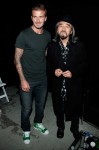 David Beckham and Yohji Yamamoto