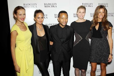 Badgley Mischka Show During Spring 2014 Mercedes-Benz Fashion Week - Backstage and Front Row