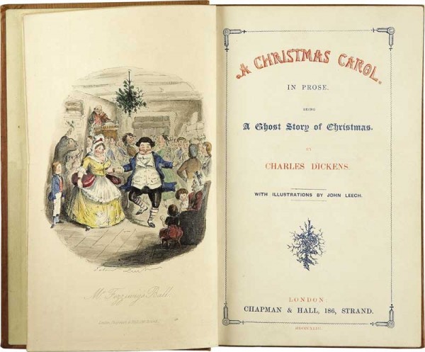 A Christmas Carol first edition