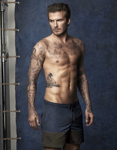David Beckham swim for HM (1)