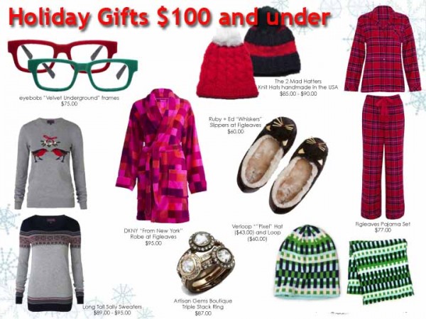 holiday gifts 100 and under