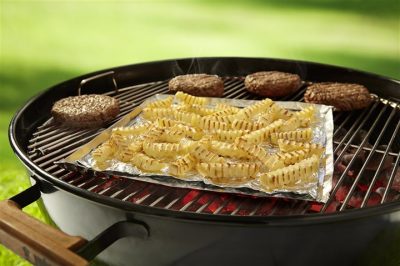 All-natural frozen fries on the grill bring farm fresh flavors to your table.