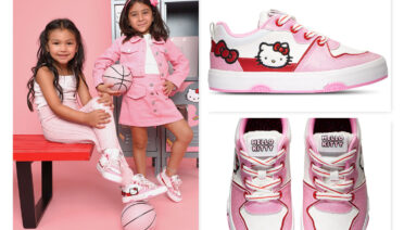 hello kitty sneakers collage